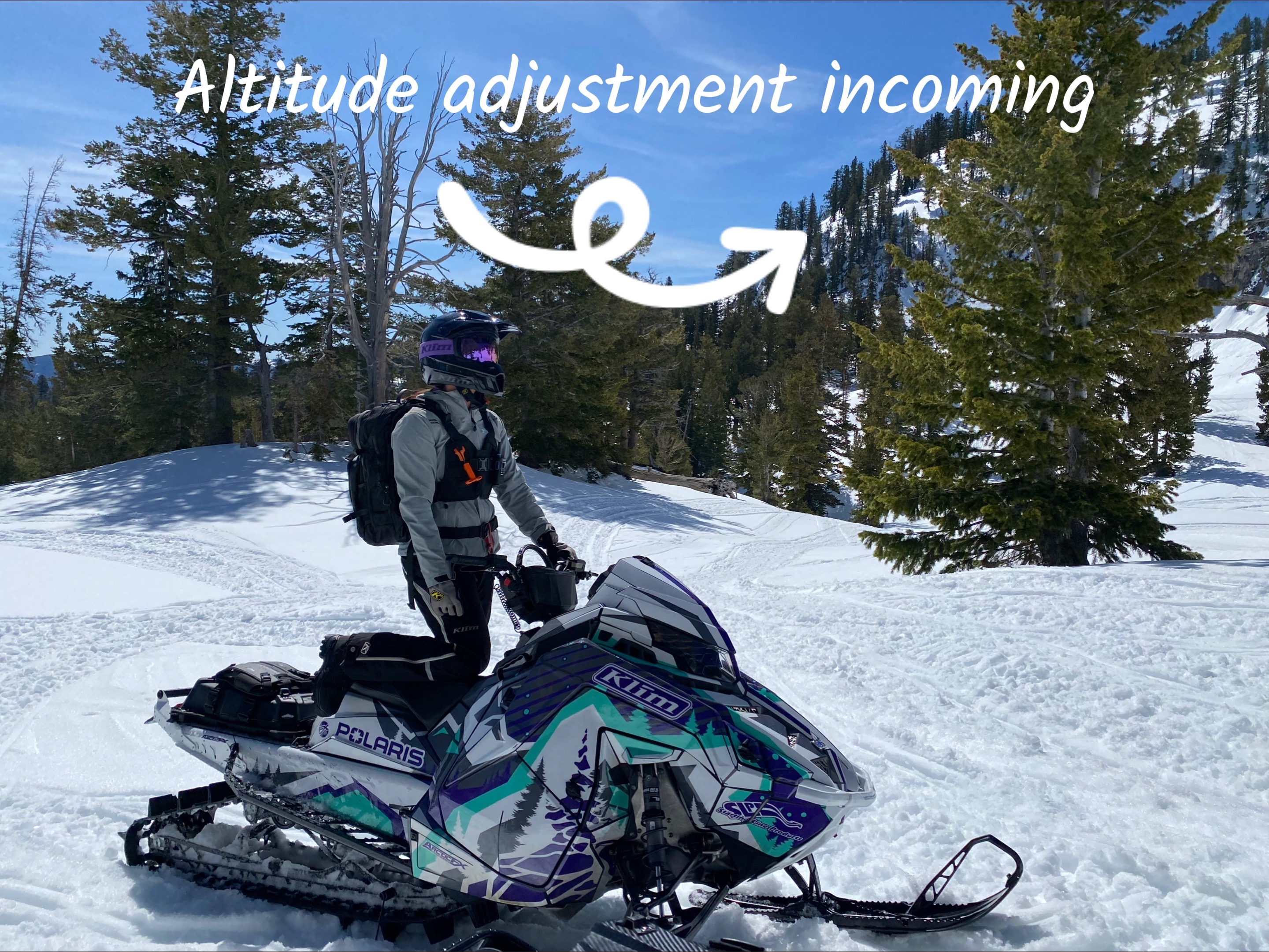POV: You leave the stress at the truck and disappear into the mountains. ❄️🏔️ There’s something about snowmobiling that resets you. The cold air. The sound of the sled. The climb into untouched snow. No notifications. No noise. Just throttle, mountains, and freedom. For a few hours, the world slows down. Your head clears. Your energy comes back. And suddenly it’s just you, the snow, and endless terrain that makes you feel alive again. Different world. Different mindset. This is why we ride. 🤘 #Snowmobiling #MountainLife #SledLife #DeepSnow #Backcountry  @KLIM @Polaris Official @ArcticFX @Oxbow Gear @Leif Alvarsson Art 
