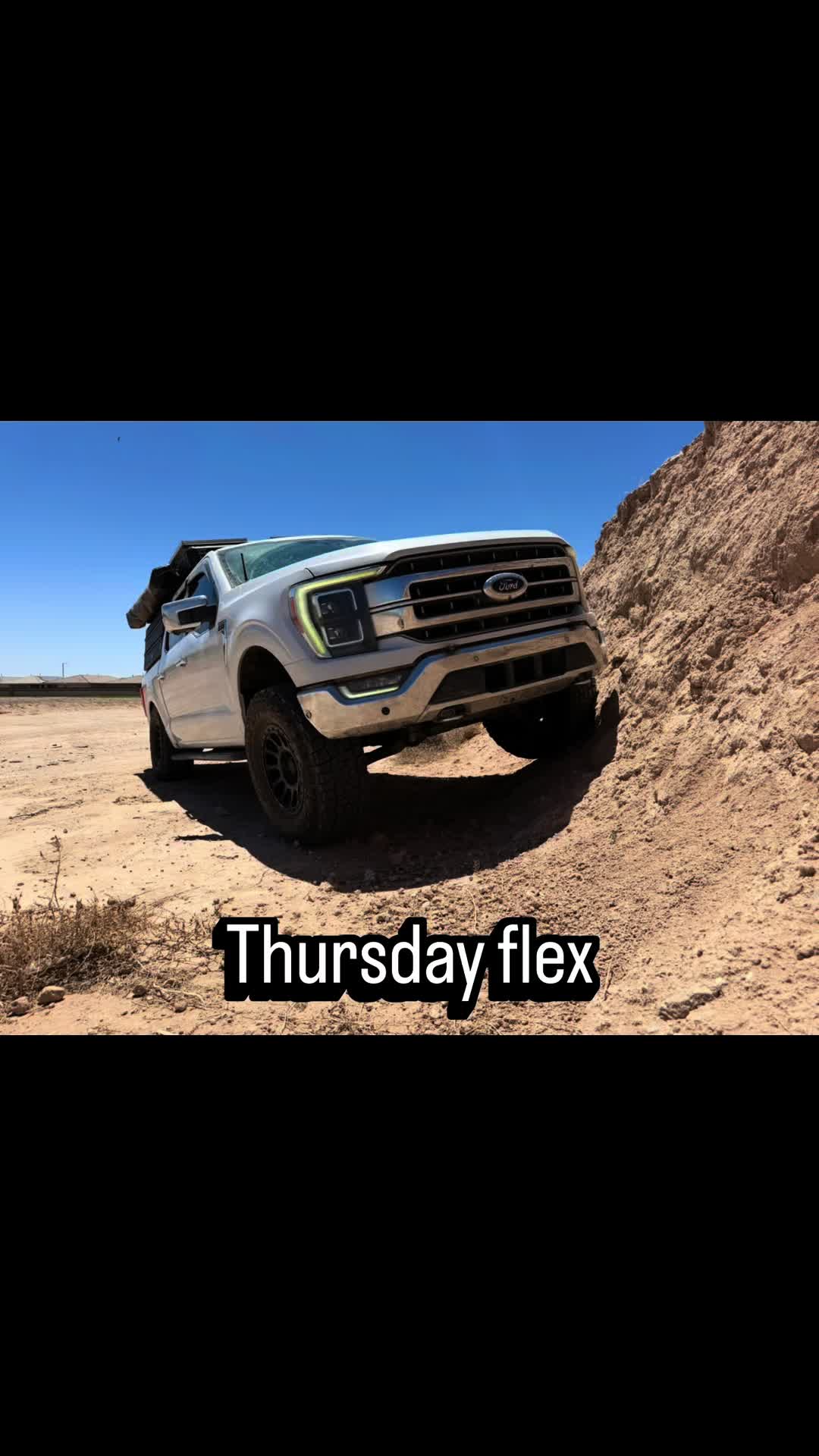 @HaloLifts @Method Race Wheels  Just a Thursday flex and loving this new suspension upgrade.  #f150 #offroad #overland #halolifts #liftedtrucks 