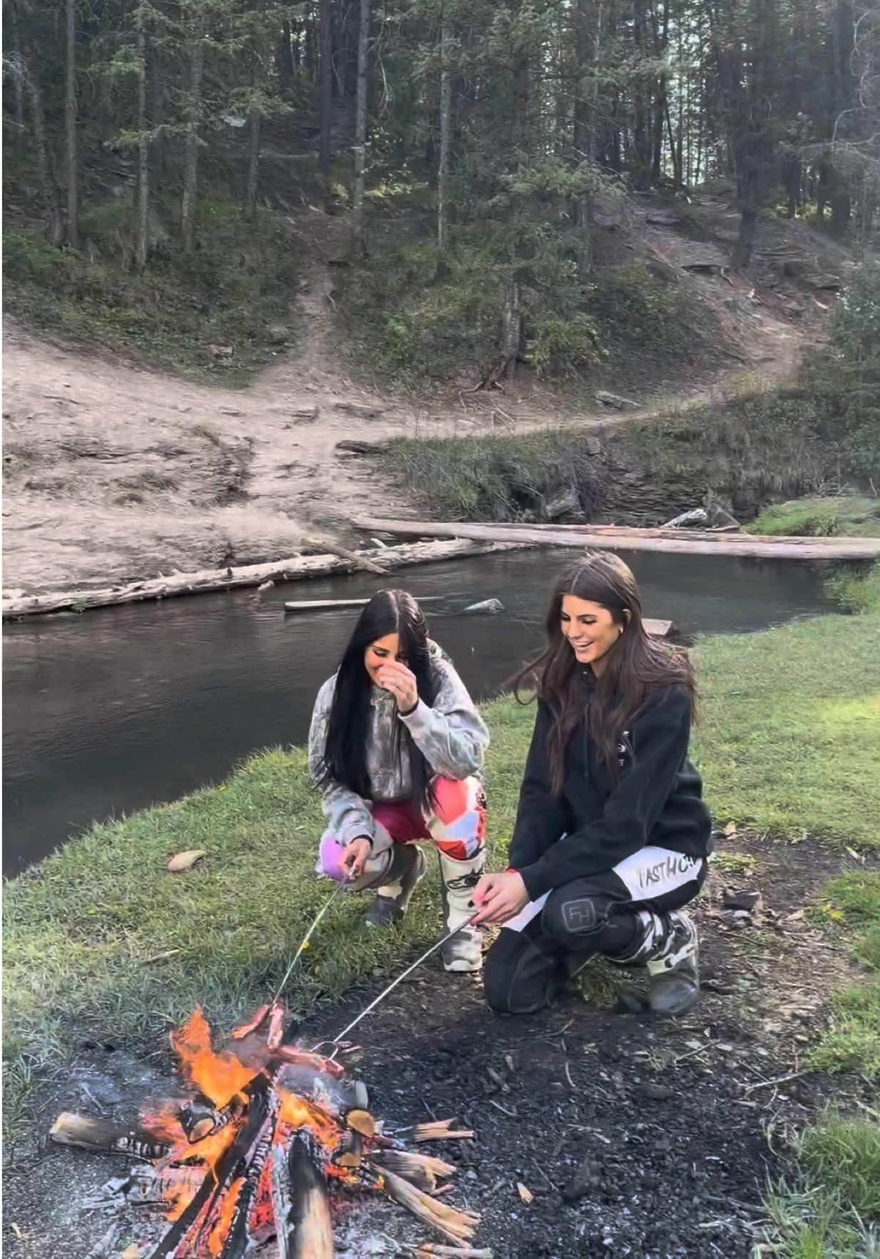 🔥🏕️⛰️@sadie nicol  #dirtbike #mountains #camp #summer #moto 