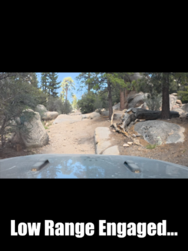Finding the line where the rubber meets the rock. 🛞⛰️ There’s no better feeling than Low Range doing the heavy lifting in a world of granite. What's your goto tire oressure for rock crawling? #OffRoading #4x4 #RockCrawling #Overlanding #Nature #Big Bear # Gladiator #fypシ゚viral #fyp