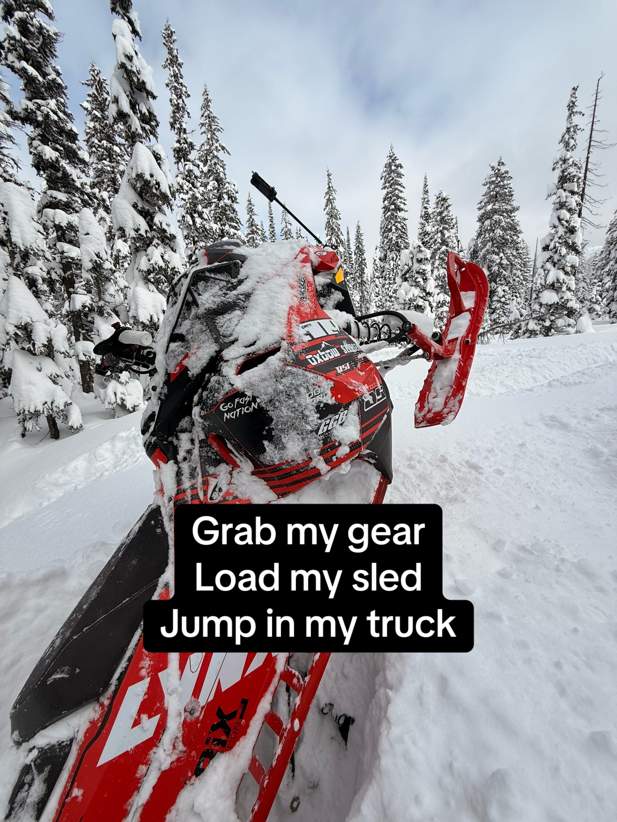 @ArcticFX @509 @GGB Exhaust @Oxbow Gear @Cobra Pull Cords @RSIRacing @Go fast @sledsend @Lynx Snowmobiles 