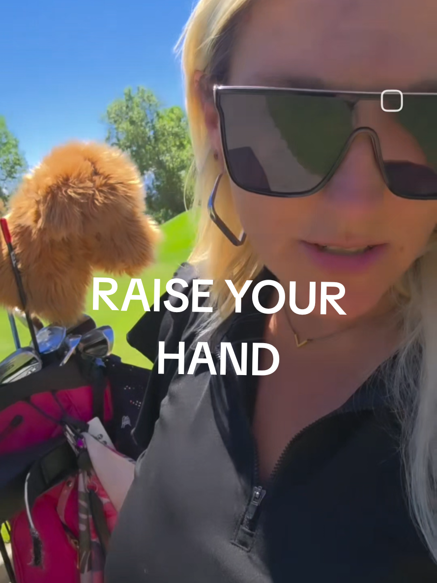 Anyone else?  ✋️ #golf #girlsgolf #summer #vacations #golfcourse 
