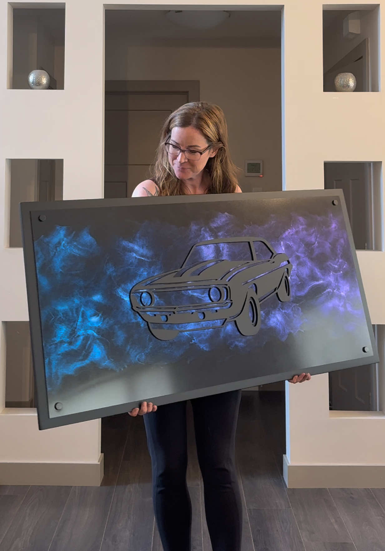 Life’s too short for boring artwork.. color shifting Camaro 👌🏻 #camaro #car #art #fyp #chevy 