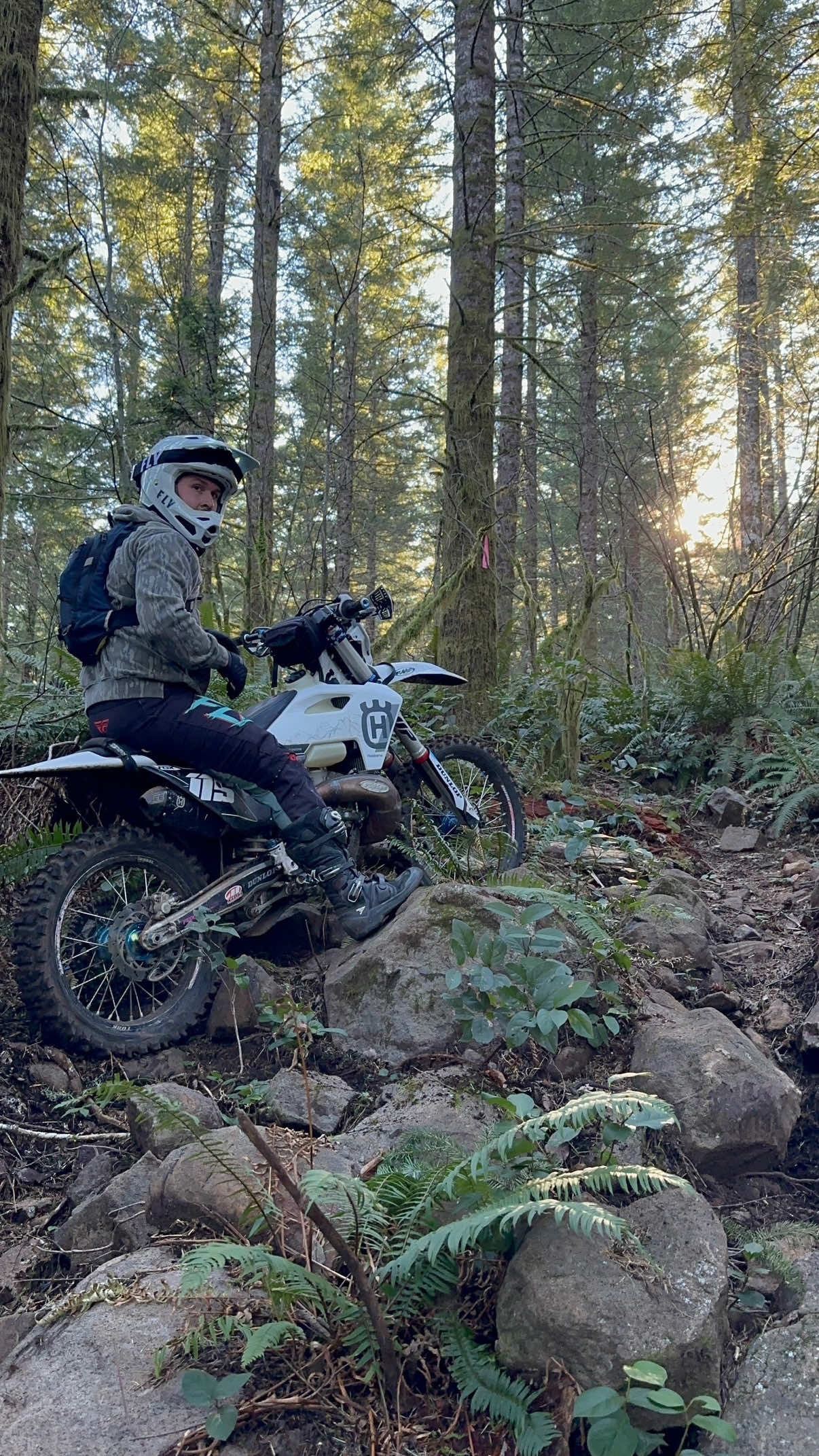 You’ll get that on those bigger jobs #dirtbike #husquvarna #foryoupage #fypシ #2stroke 