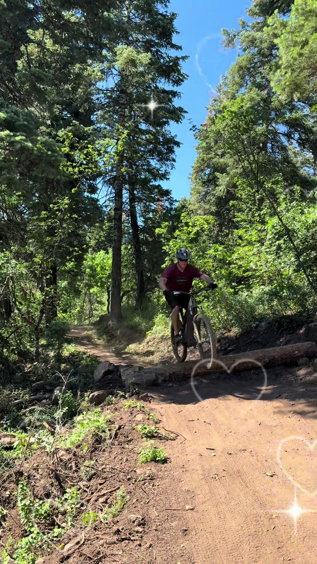 Father’s Day morning spent doing one of my favorite things with my favorite adventure partner and best friend. 🚵‍♂️❤️ The weather was perfect, the trail was awesome, and every mile was a reminder of how lucky I am to share these moments. This trail might just be one of my all-time favorites. And as a bonus—no wildlife encounters, so I’d call that a successful ride. #specializedmountainbikes #mountainbiking #adventures #getoutandexplore #welovetheoutdoors @Curtis Slack 