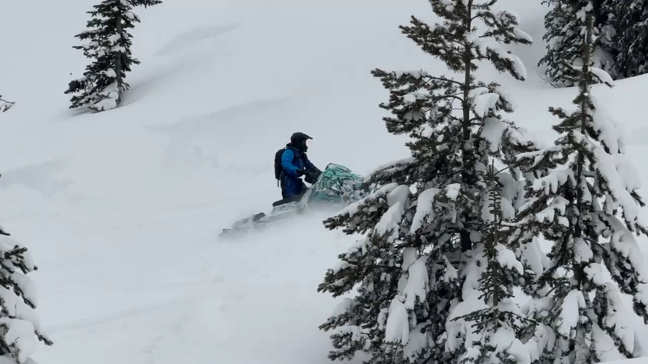 It's really easy to go from ripping to stickin!!! We've all had trees get in the way!! no worries @ArcticFX has you covered with 50% off replacement sections for your wrap!! makes it easy  to take the line where tree rubbing is bound to happen! #arcticfx  #slednasty 