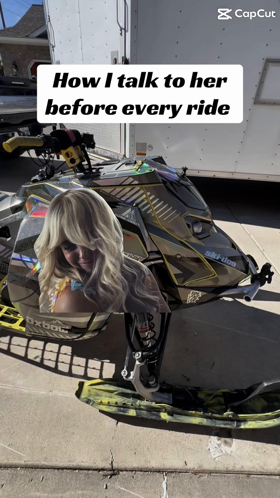Works every time unless I hit a rock… than it is my fault. 😏 #skidoo #thatskidoofeeling 