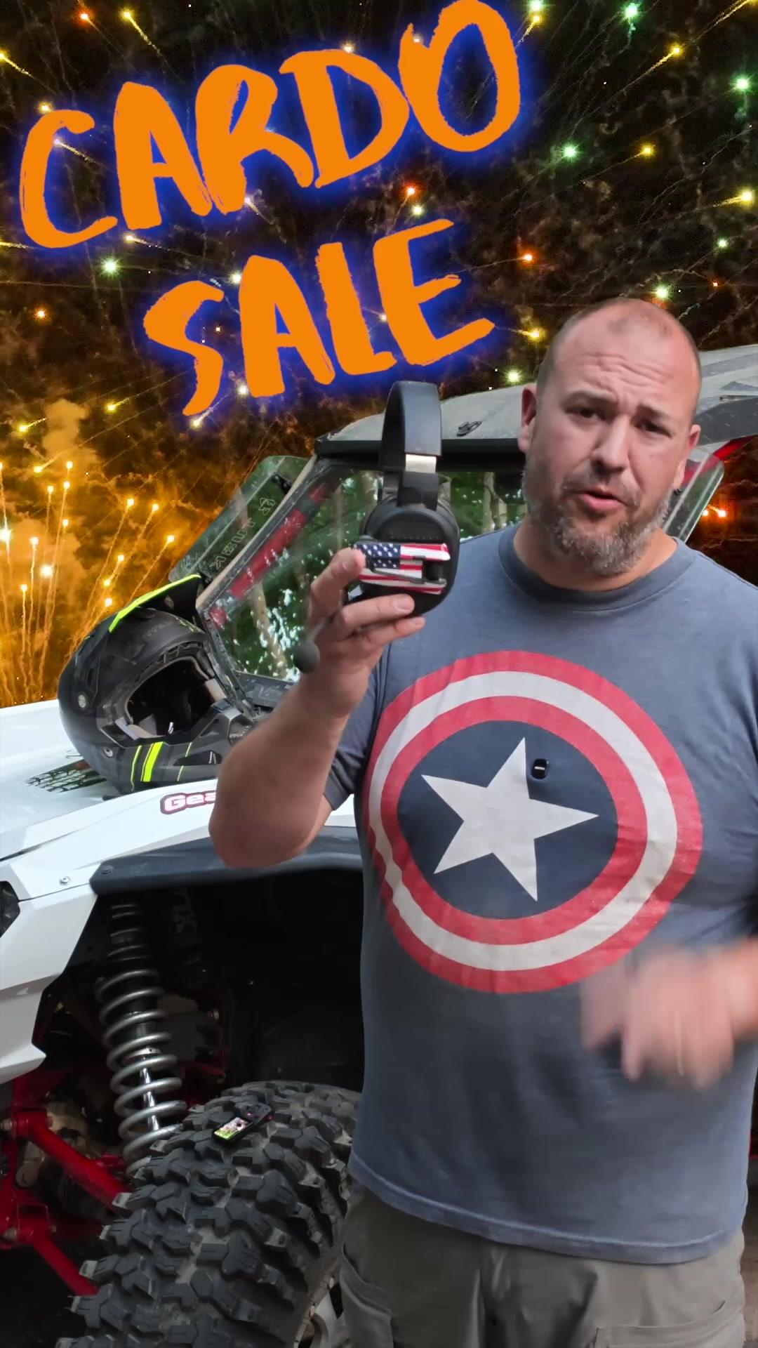 @Cardo ORV is having a 4th of July sale that I had to make sure and share.  20% off if you use code GTCARDO link in bio.  Thanks!!  Have a safe and happy 4th 
