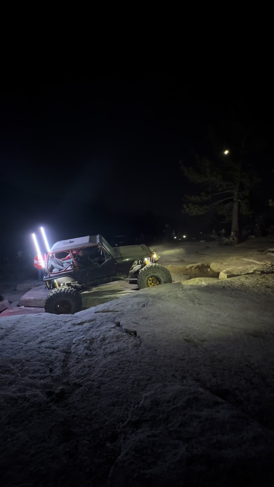 Crazy TJ at Posi Hill Moonlight Madness 2026 #jeep #4x4 #offroad #moonlightmadness 