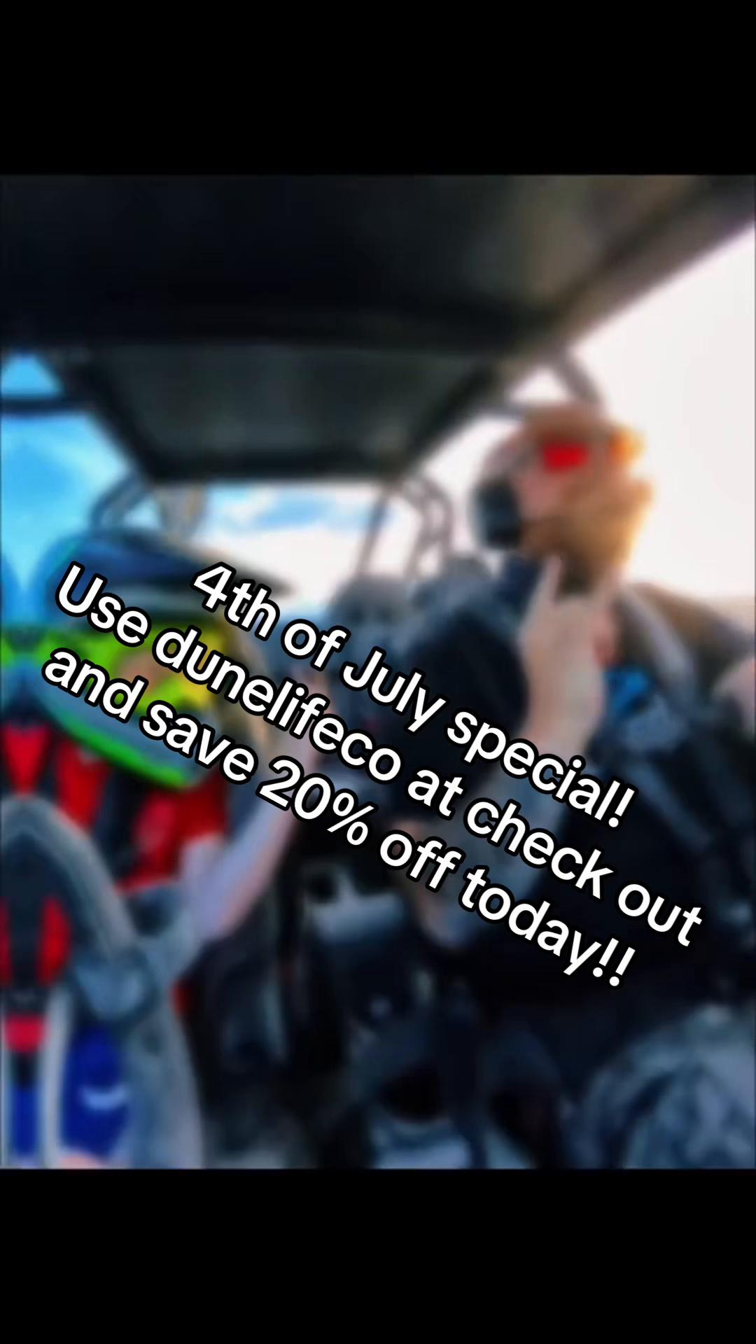 Cardo is offering 20% off, use dunelifeco at check out to get that discount! #sale #cardo #cardofam 