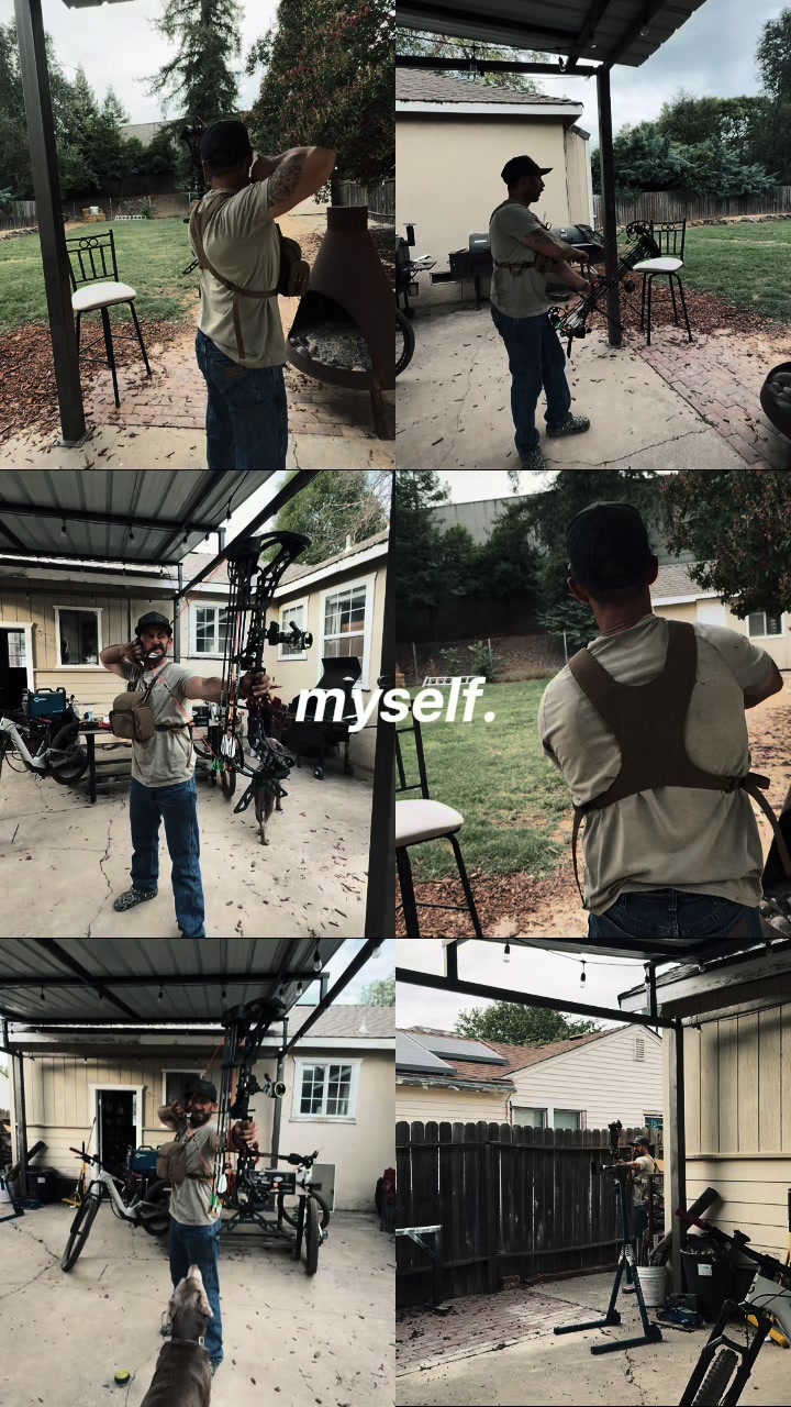 First bow season for me, and I am beyond pumped to get out there and give it a try! Making sure I’m slinging sticks as much as I can 🤘🏼 #firsttime #fng #mathewsarchery #slingingarrows 
