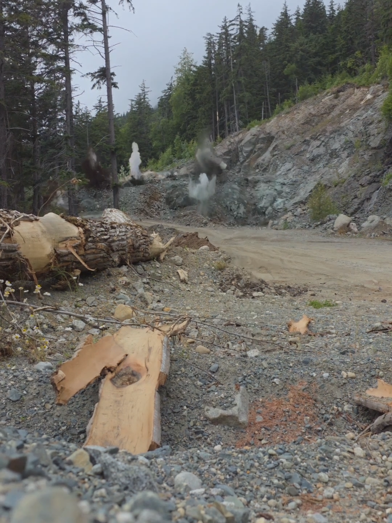 Blasting shit 💥 #alaska #blasting #fyp #foryoupage 