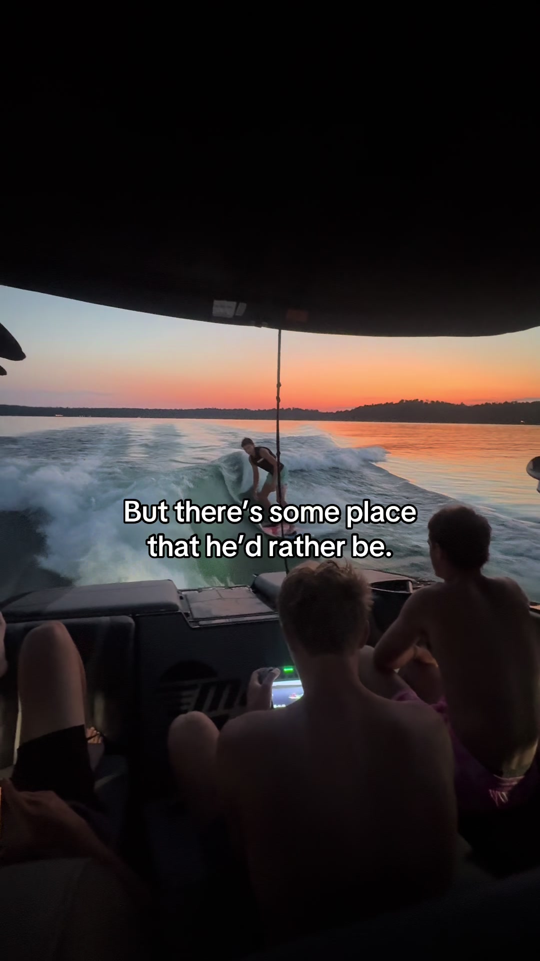 #lakelife #boat #wakesurfing #sunset #lake 