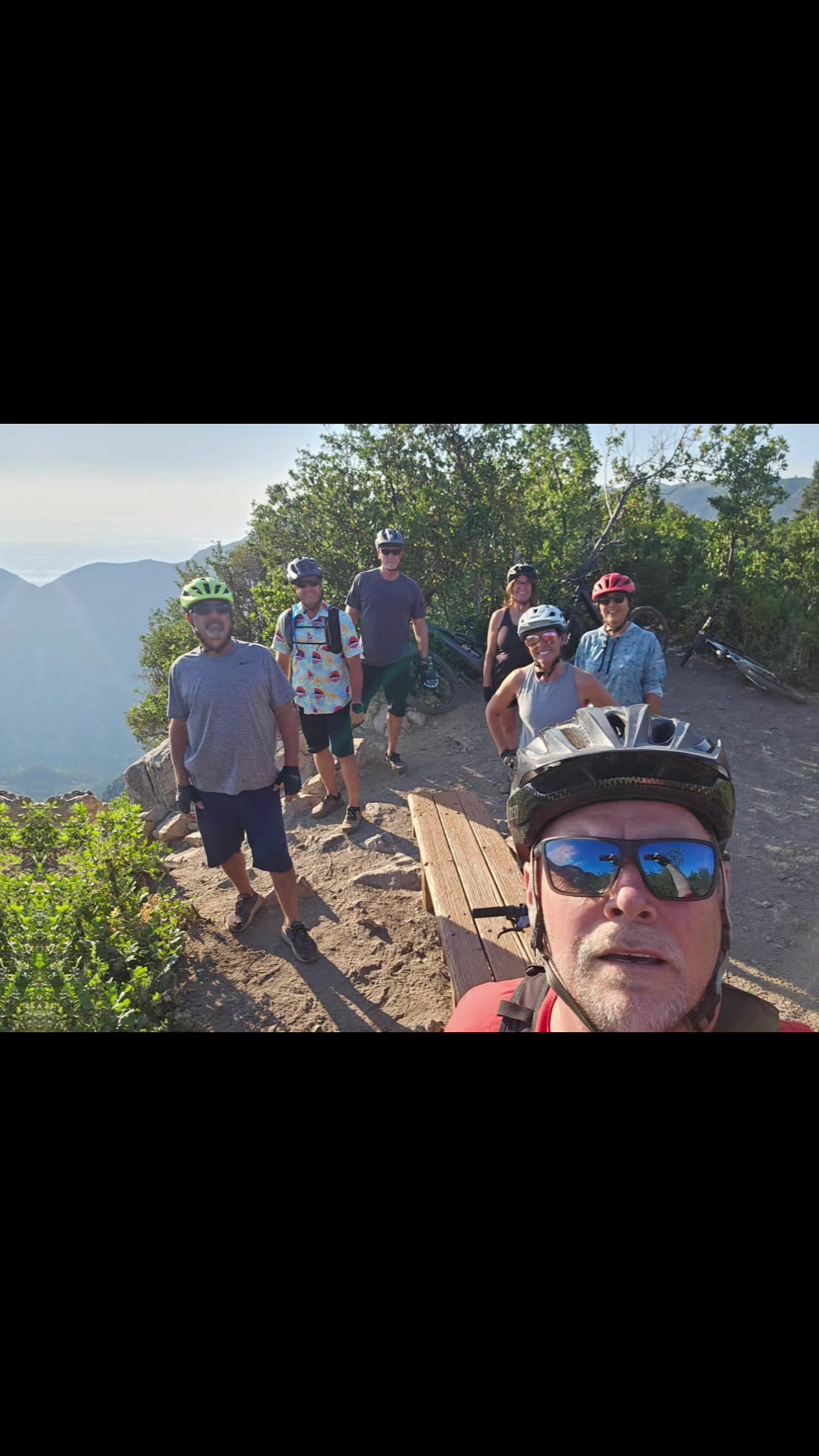 Sometimes the best way to beat the heat is to leave the valley behind and head for the mountains. 🚵⛰️ Cool air, epic trails, and even better company—it’s hard to ask for more. Grateful for the friends who make every ride an adventure and every climb worth it. We definitely missed the rest of the crew today.  Great weather. Great company. Great day on the bikes. Until the next ride! 🤘🚵 #mountainbikelife #utahmountains #mountainbiking #adventures #getoutandexplore @Curtis Slack 