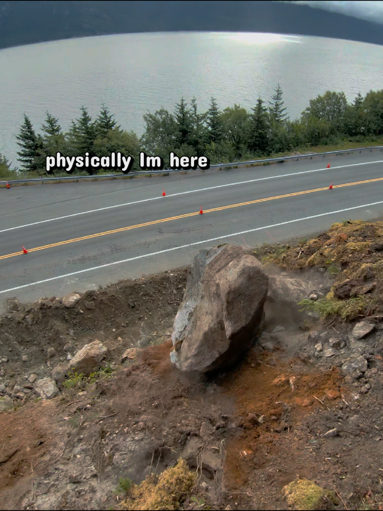 Always on my mind  #alaska #rockfall #summersucks #sledtok #snowmobile 