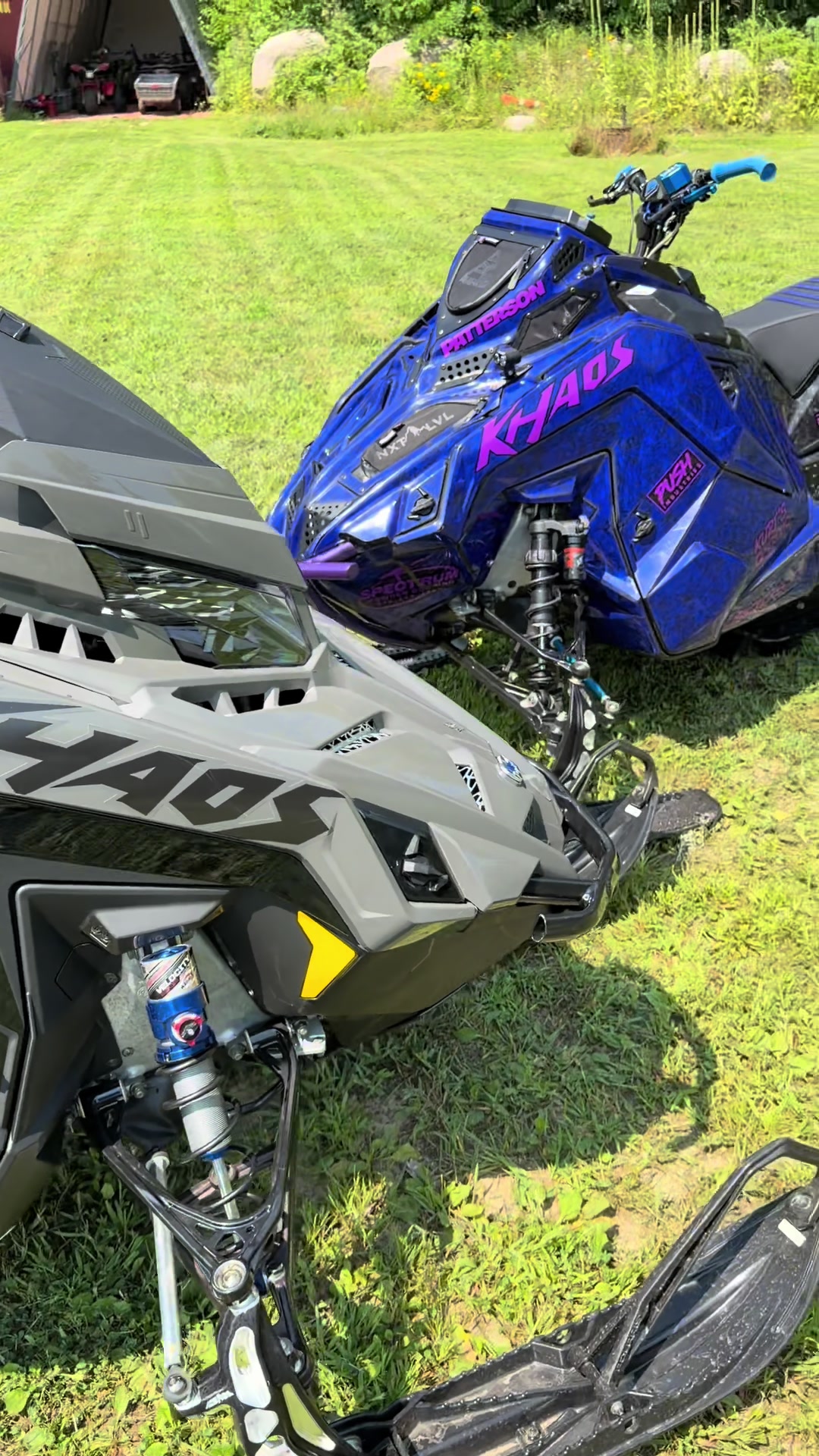 Don’t ask me for financial advice, you will end up with a 9r & a boost. #polariskhaos #snowmobile #9r #boost #fyp 