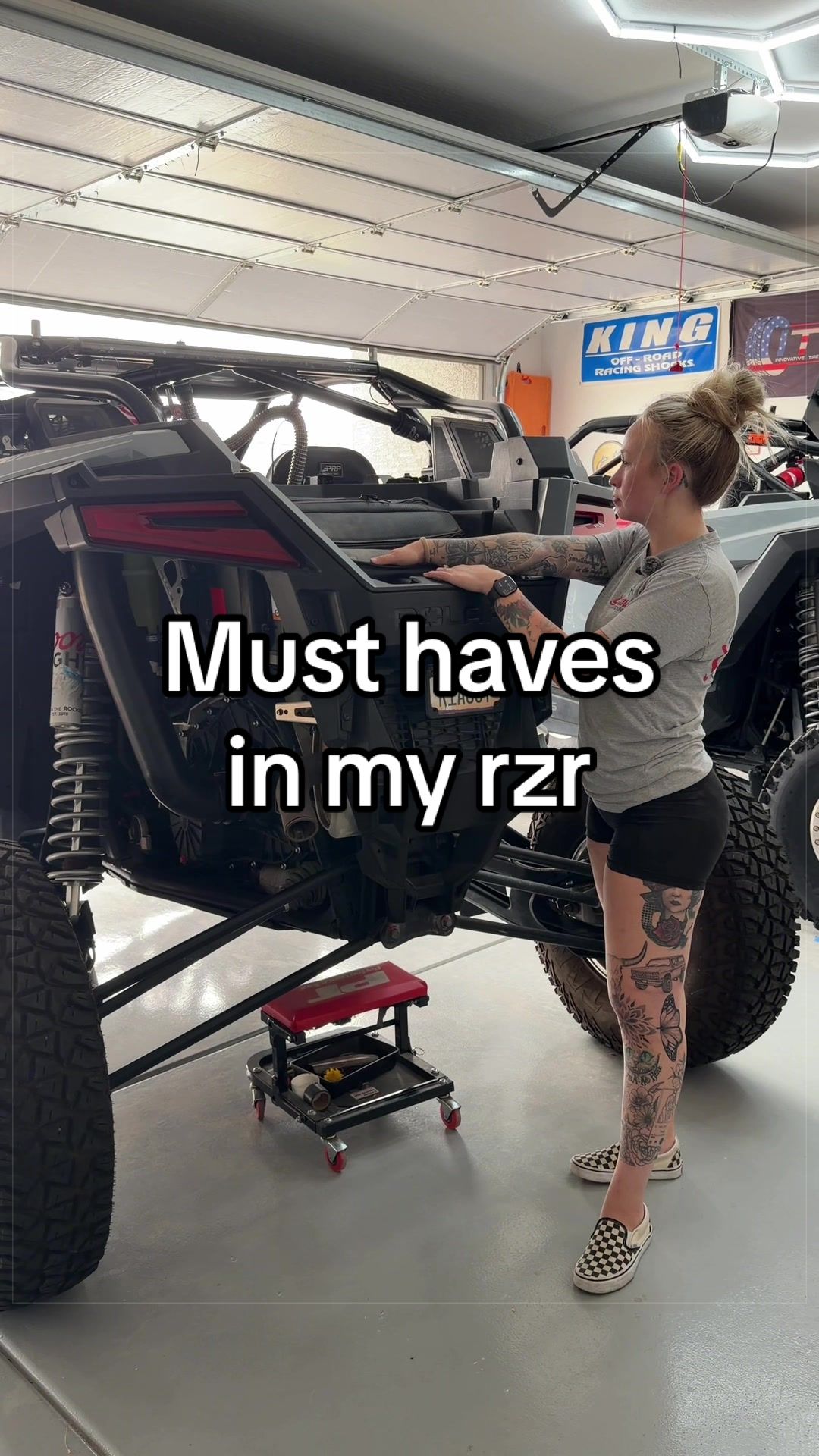 All the essentials I keep in my @Polaris Off Road rzr 🙌🏼 What do you keep in your sxs? @noco  @tactmedinfo  @BoxoUSA  @PRP Seats 