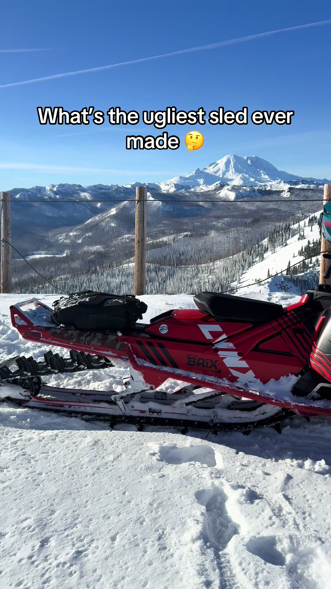 Put it in the comments ➡️➡️ #snowmobiling #sledtok #fyp #ugly #bestever 