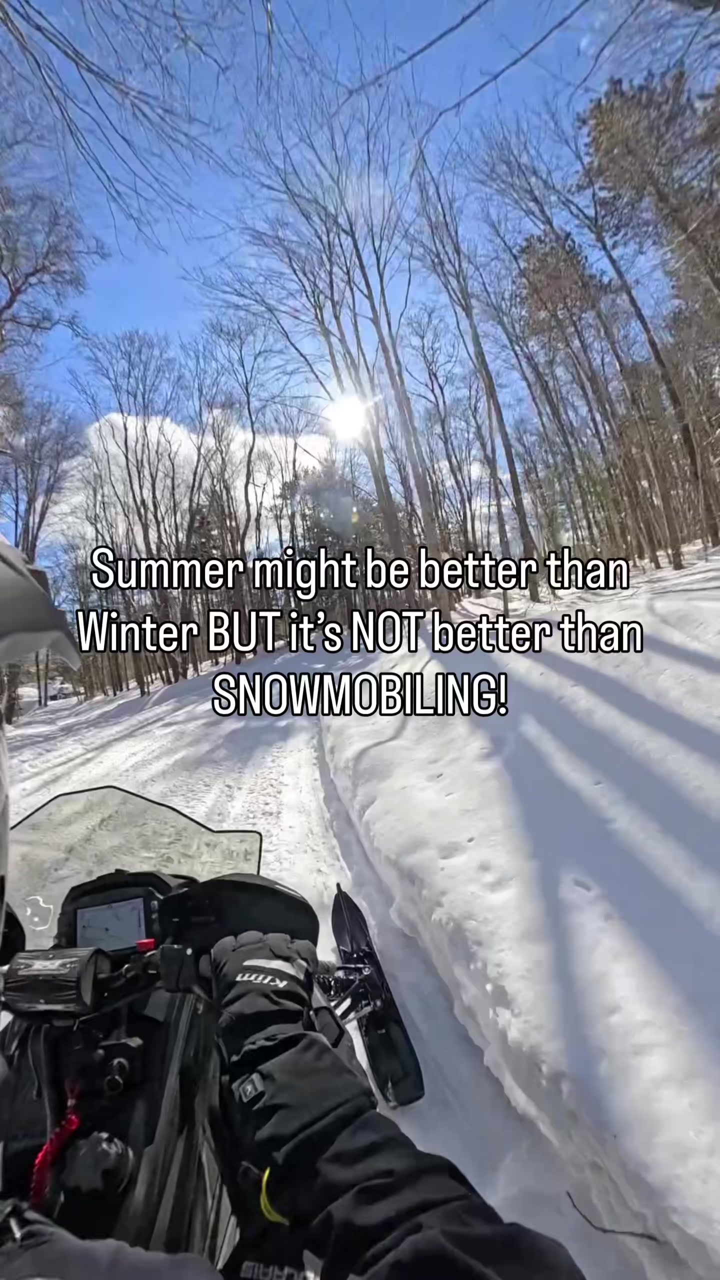 I love both seasons BUT Snowmobiling will always win out for me! #waitingonwinter #oxbowgear #journeyfarther #rsiracing #studboytraction 