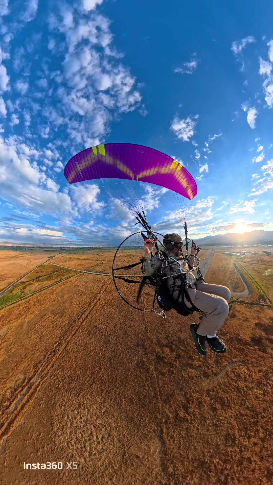 Those skies though!!#tempestoptics #ozoneparamotors #fly 