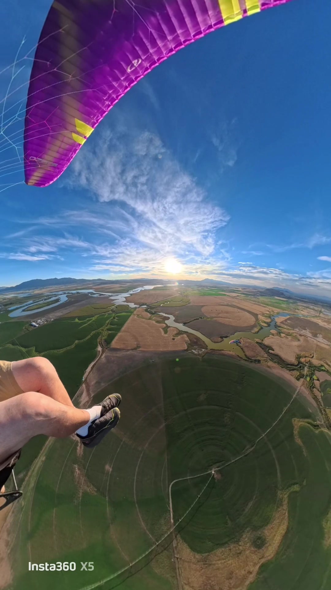 Always a party watching @SkyVentures Paramotor Jordan do his thing!#tempestoptics #ozoneparamotors #fly #paramotor 