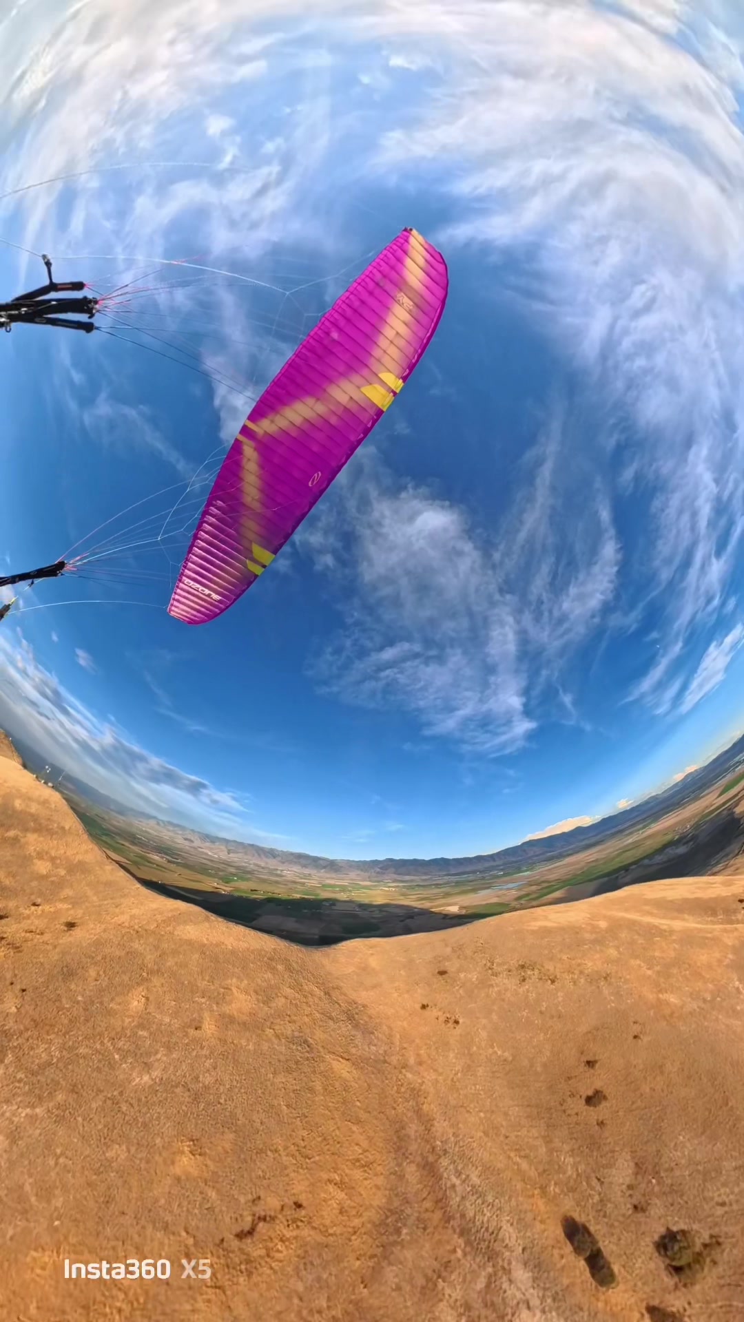 The ridges look different from my perspective these days…#tempestoptics #ozoneparamotors #fly 