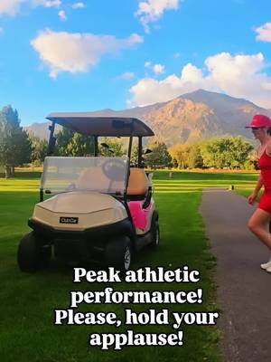 We forgot to grab a scorecard... 🤷‍♀️.  But when you're with your girlies does the score even matter? Also... there was no one waiting on us, besides the cart boys at the clubhouse. 🤣 #golfgirls #golftiktok #girlswhogolf #birdie #golf 
