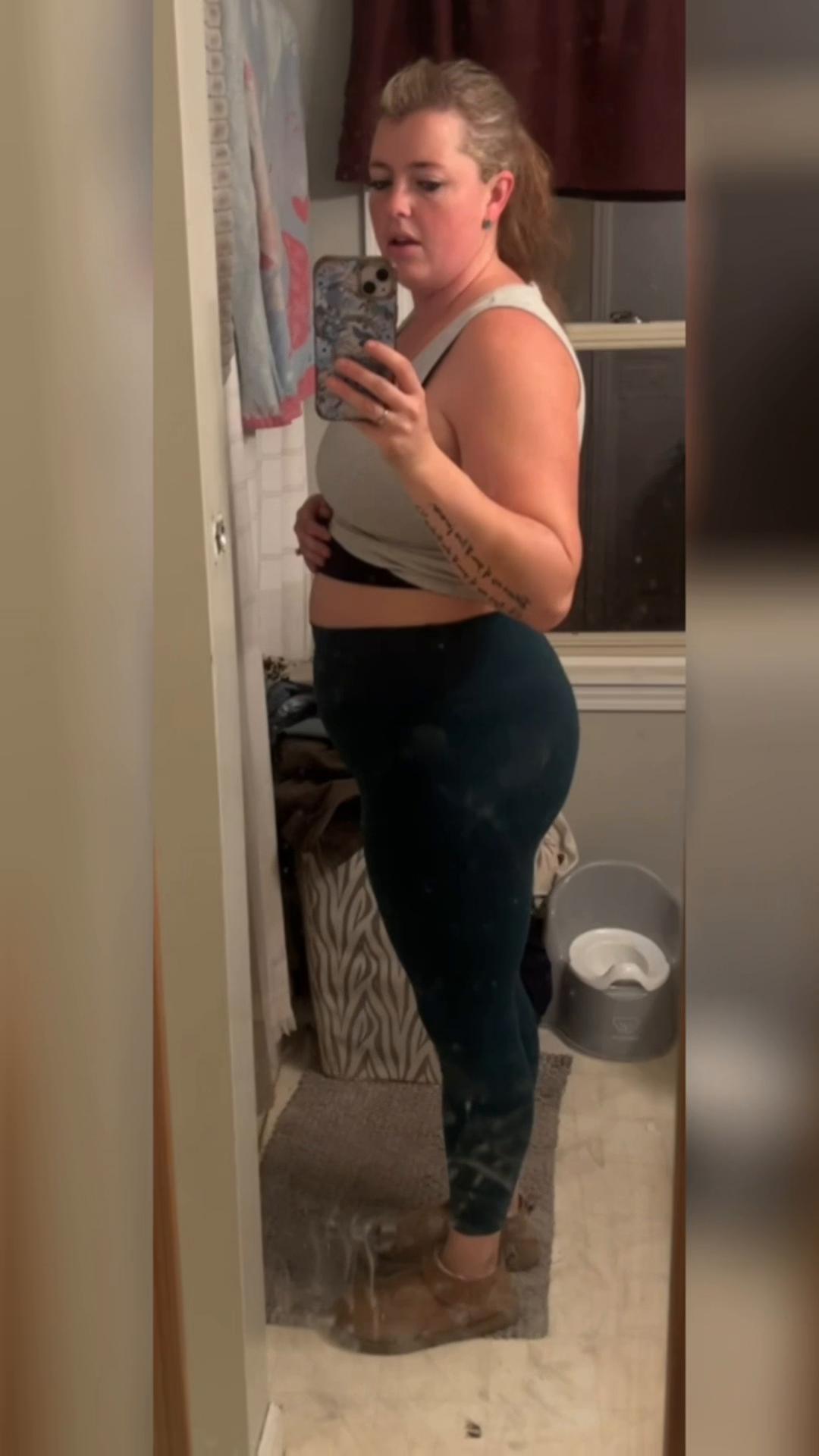 I’m so proud of how far I have come! But it’s not just the weightloss for me it’s the confidence I’ve gained, feeling better, not sluggish, happy, and so much more comfortable! The gym has become my second home and I couldn’t love that anymore #momtok #weightloss #weightlosscheck #fyp 