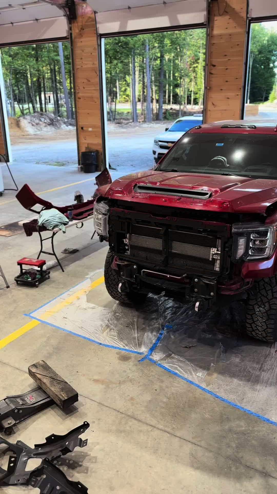 Couldn’t find the fill nozzle for the blinker fluid #fyp #gmc #denali #kg1forged #duramax 