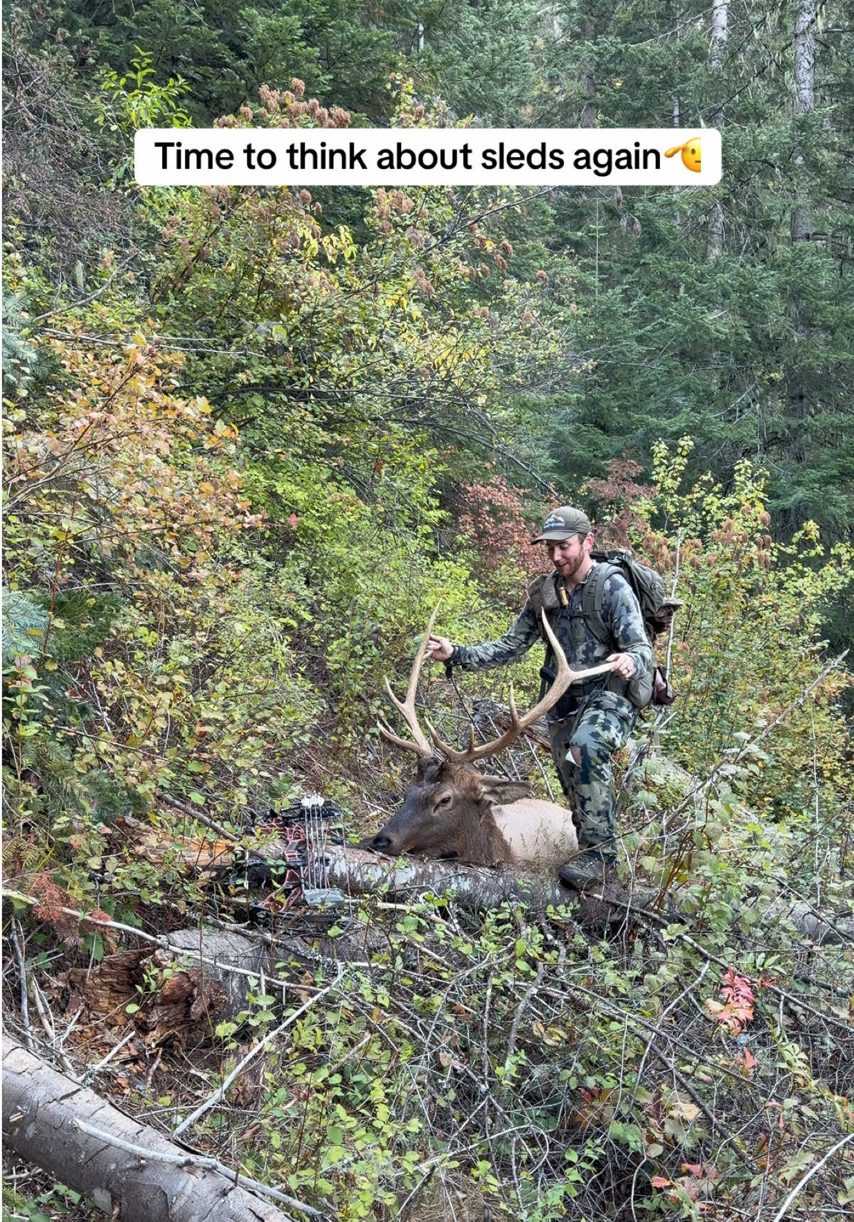 And just like that another fun and successful September🫡 who’s coming to the Coeur Freshies winter kick off next month?? #september #elk 