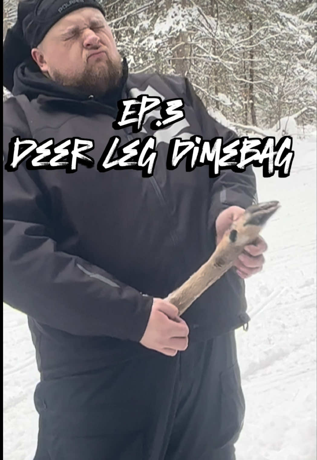 SNRT episode 3. 🚀 “Deer-leg dimebag” #journeyfarther #oxbowgear #snowmobile 