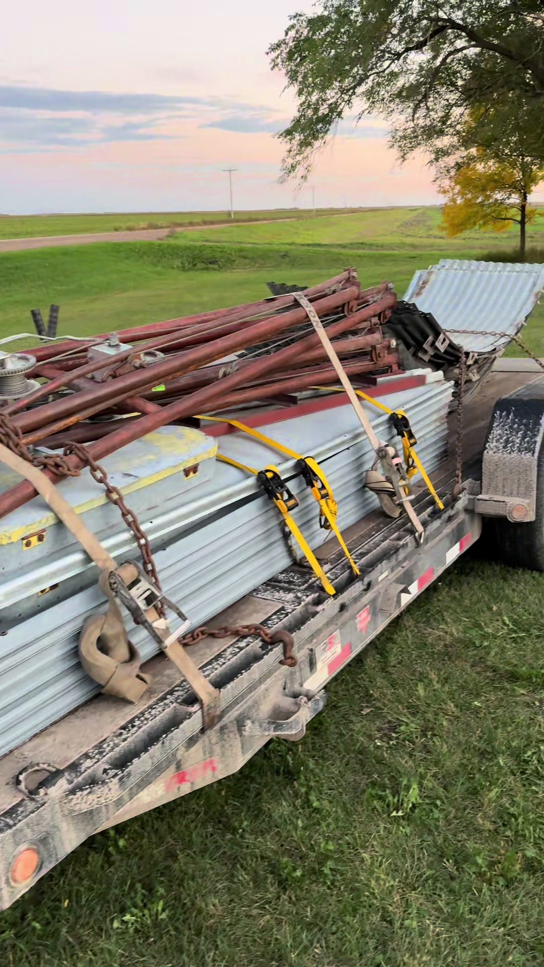 What should I build with these🤔…. #salvage #grainbin #tinyhome #upcycling 