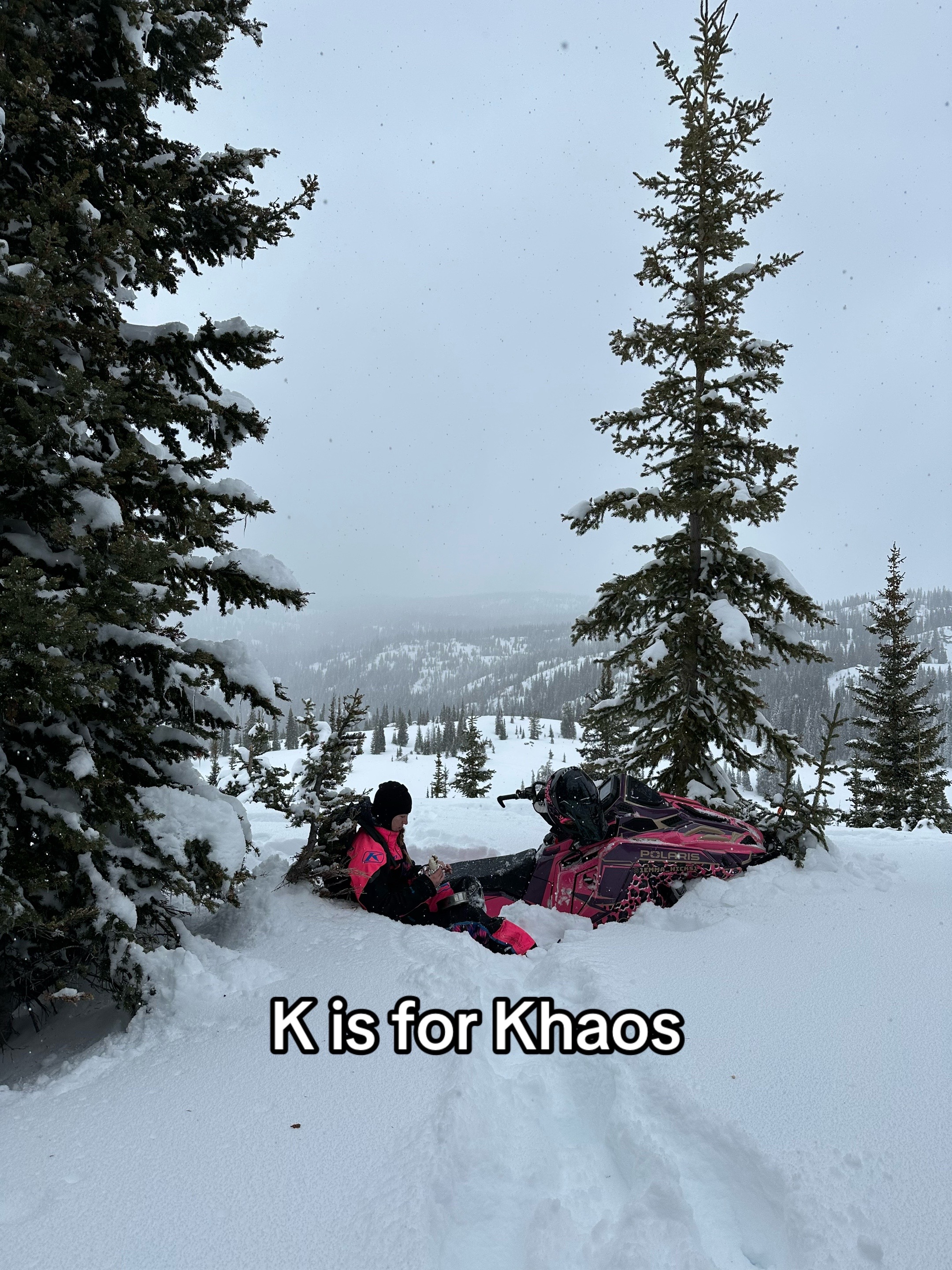 #snowmobile #snowmobilevideos #sledtok #khaos #winter 