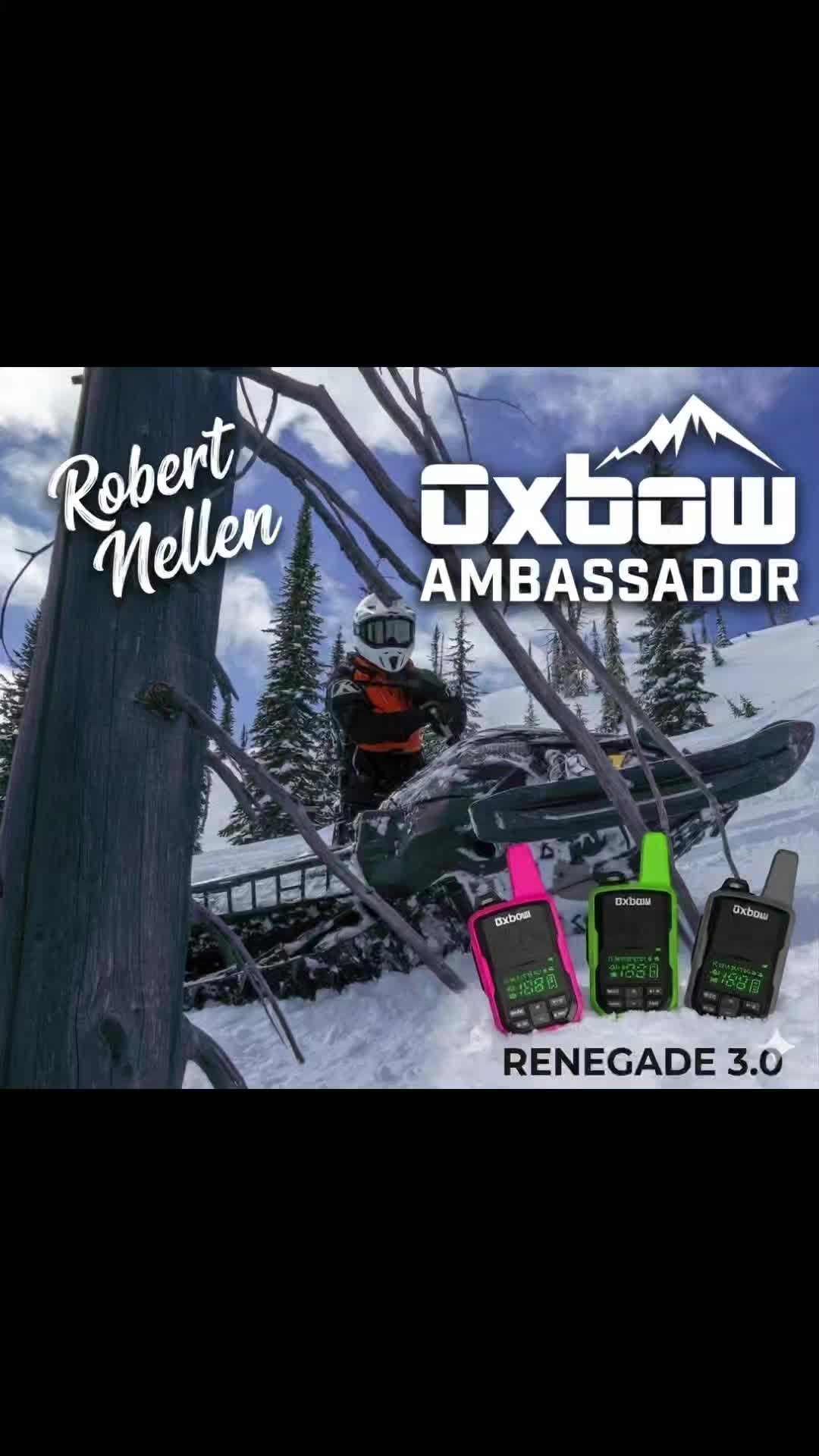 After using the @Oxbow Gear  Renegade 2.0 radio and Voyager helmet light for a number of years now with great happiness in the quality, ease of use, functionality, and general safety provided by the products, I am happy to say I am teaming up with them as an ambassador for the 26-27 season. With the release of the new and improved Renegade 3.0 radio I am super pumped to get on the snow and get some solid time and usage out of the refined and upgraded product that you too can gain at a discounted price using the link below. 📷@korbynshaw  #oxbowathlete #oxbowgear  #journeyfarther  https://dravow.com/go/oxbow-nellensled87-kgdvgp