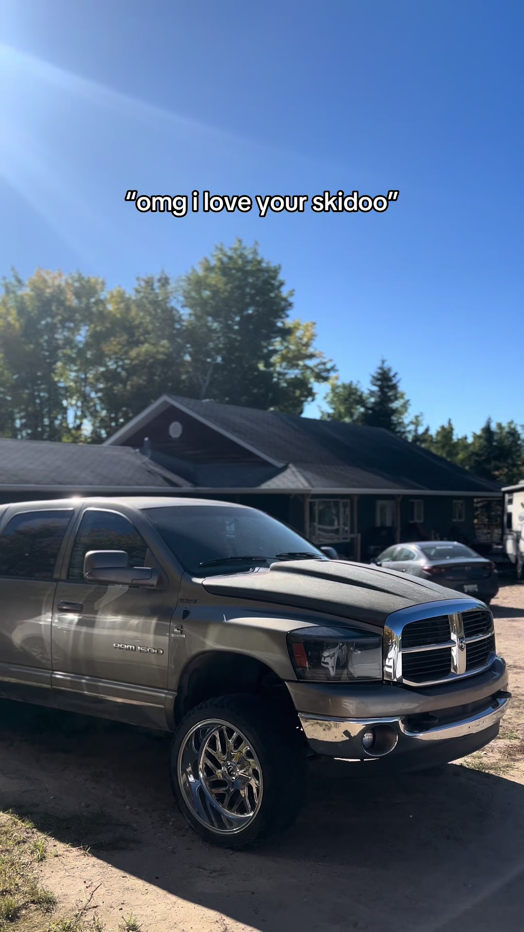 Not round here partna #xybcafyp #foryoupage #women #snowmobile #trucksoftiktok @tay🥱 