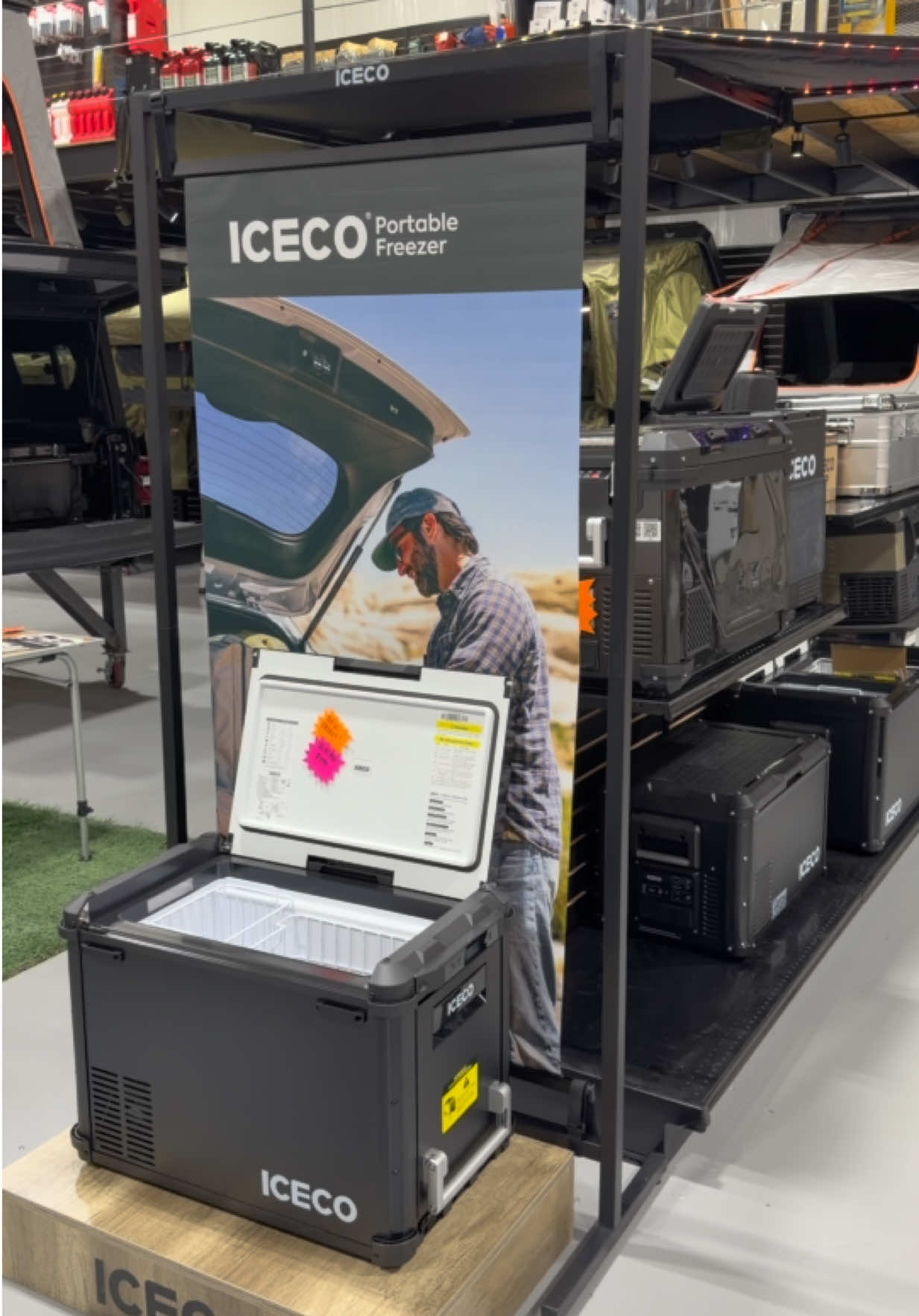 Stumbled upon a retailer that carries @icecofreezer and I n stock units in Ft. Worth.  @CB Adventure Supply is like an indoor and climate-controlled overland expo in my backyard.  13043 Harmon Rd Ste 707, Fort Worth, TX 76177 #ICECO  #FindICECO #ICECOFreezer #PortableFreezer #Overlanding