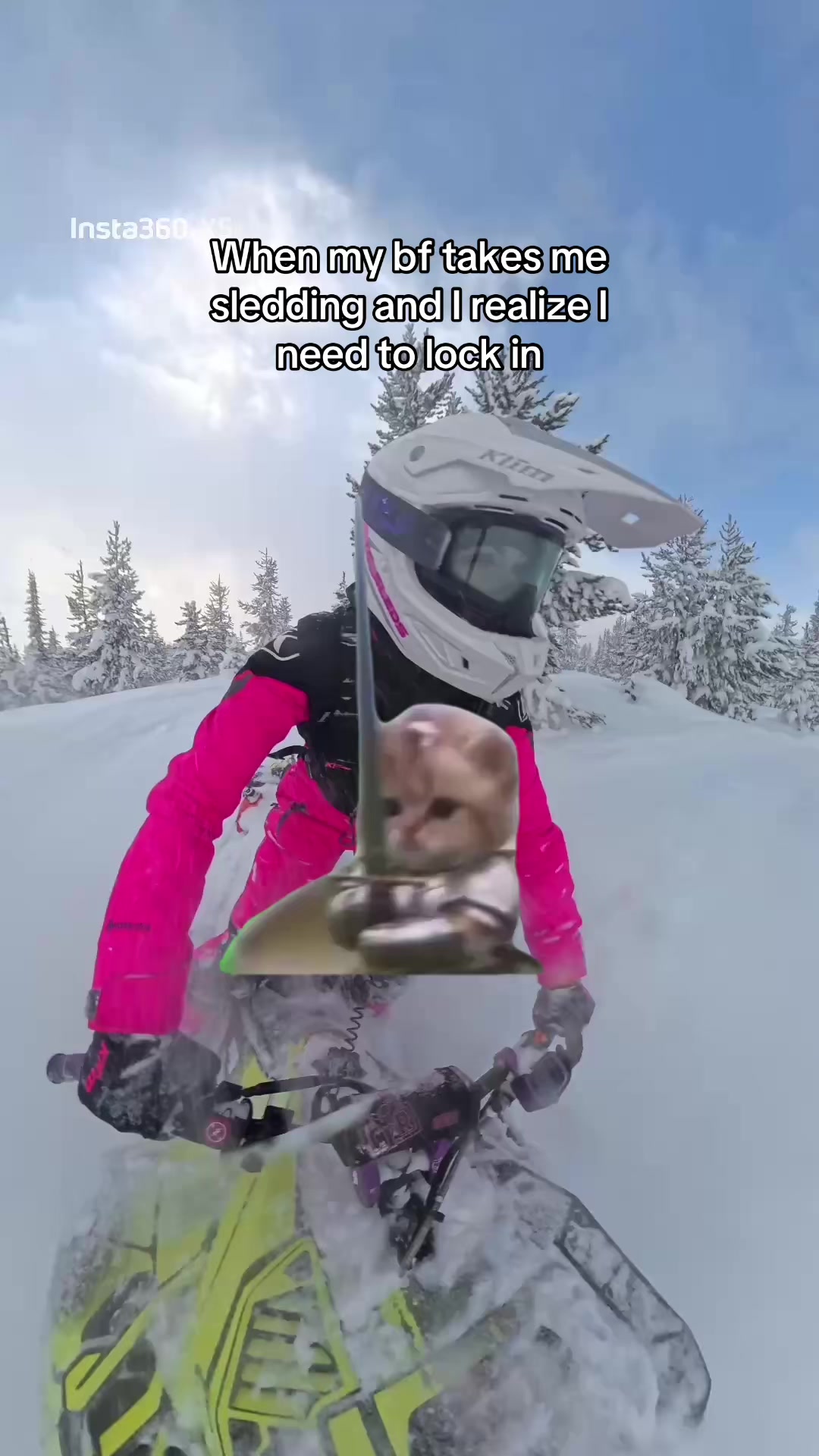 Who’s ready to lock in this szn🫡  @Deviant Ink @Ski-Doo @KLIM  #sledding #skidoo #lockin #turbo #summitx 