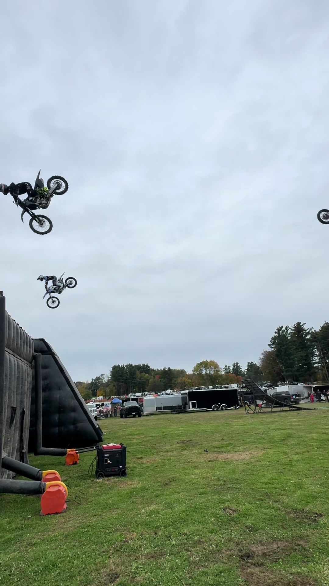 A little action from this weekend up at Race into Winter! @KLIM @C&A Pro Snowmobile Skis @Southside Sales #watercross #snowmobiling 