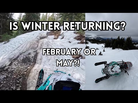 My first snowmobile vlog - Springuary