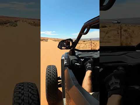 72 MPH down fence line in sand hollow Utah. Use Kaden10 at checkout for your Cardo needs #racing