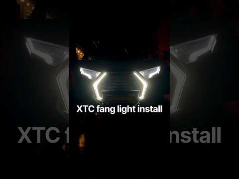 Installing XTC Fang lights on a 2025 Polaris Pro S
