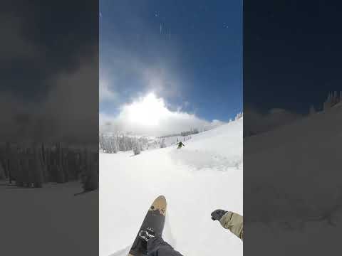 Powsurf party lap with Jeremy Jensen