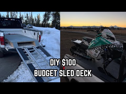 DIY Budget Sled Deck Build