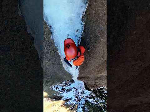 Where dreams become reality for an ice climber.