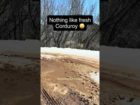 Snow Grooming Mud #snowgroomer