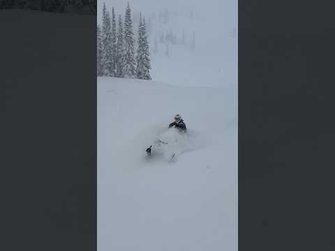 Today was deep🙂 #snowmobile #powder #girlswhoride