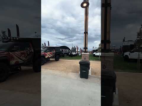 From walking animals to kids playing and storm clouds. We are out here at #overland  Expo Mtn West