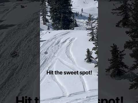 Gotta love hitting the sweet spot! #adventure  #snow #outdoors #snowmobile