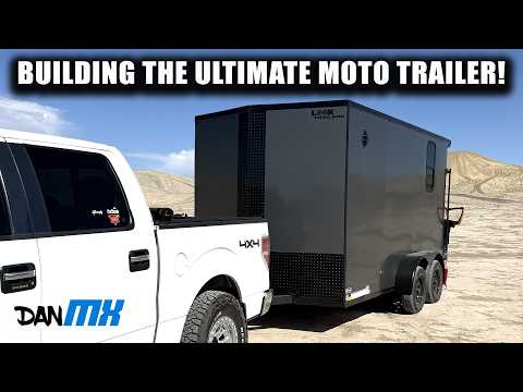 Building the Ultimate Moto Trailer! | 7x14 Look ST DLX Build Begins EP. 1