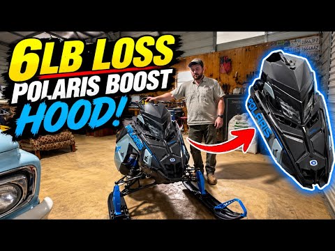 26’ Polaris Boost Part 2 Build Lightweight Hood Install! 